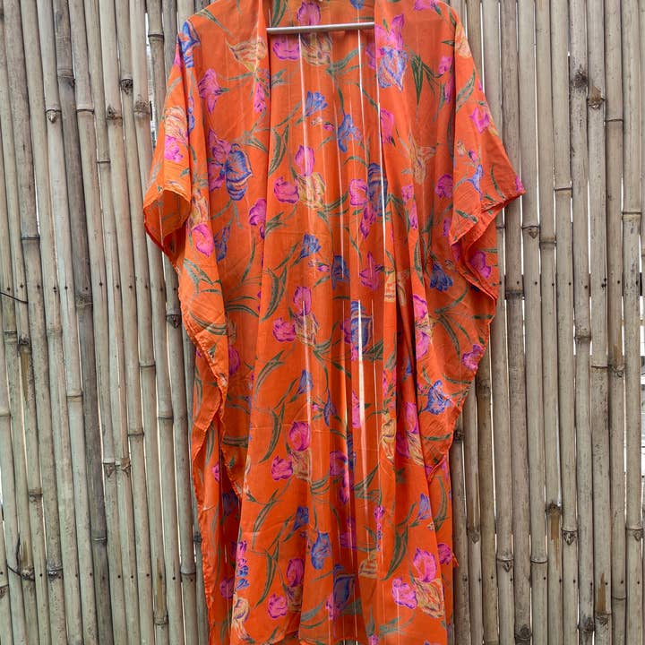 Sewing New Futures, Inc - Wholesale Kimono - Women's - Vintage Sari Kimono14