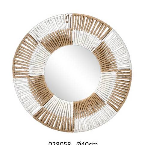 Spegel Damier 'Gili' Mm H. 40cm X 40cm för wholesale av Faye