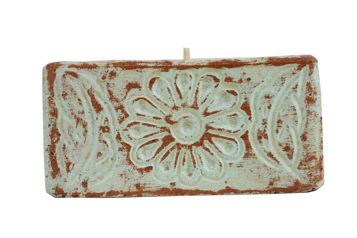 My Amigos Imports - Wholesale Candle Holder - Bohemian™ Flower Candle-Clay Vessel-4 Color Choices13