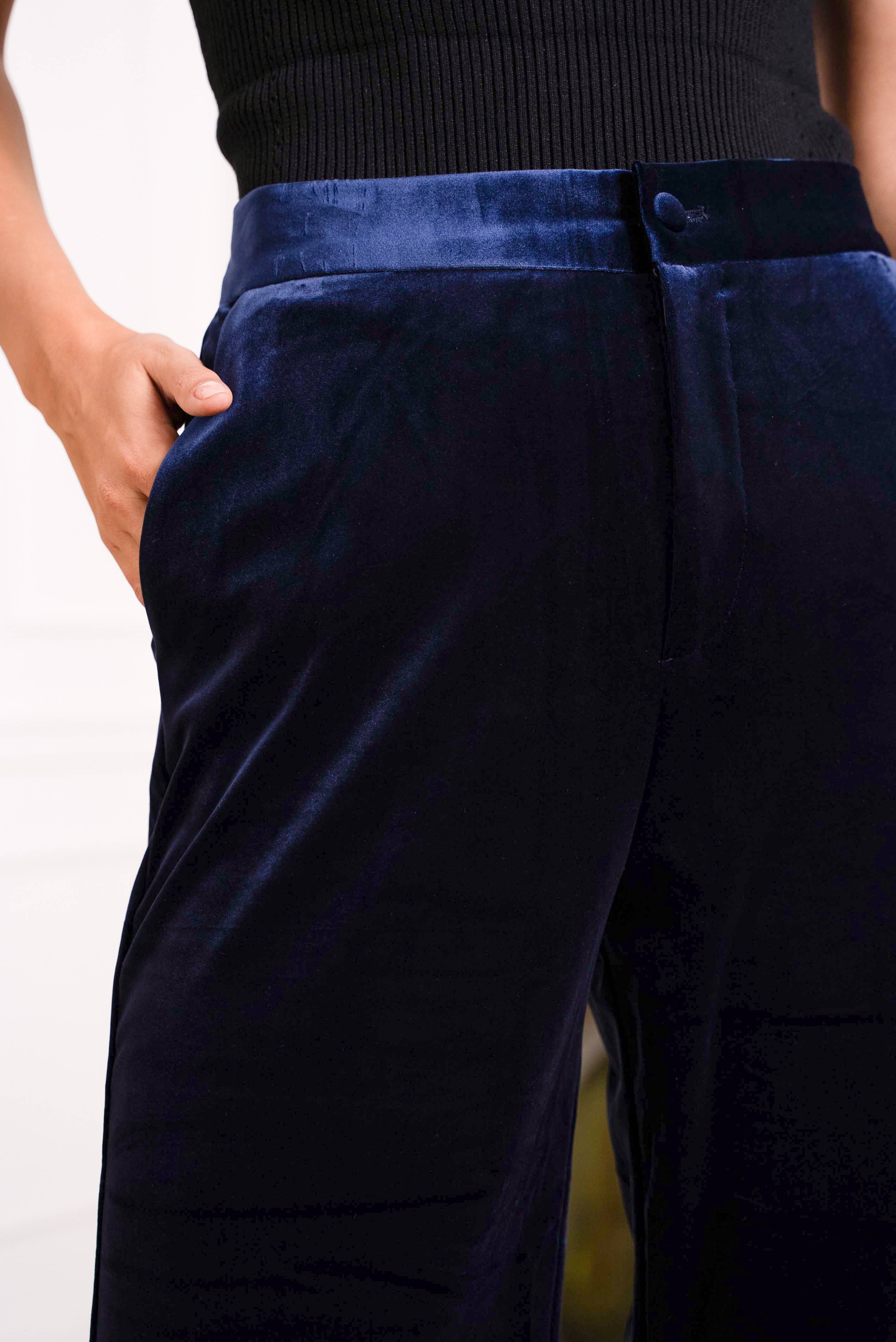 Attentif Paris - Vente Pantalon – femme - Pantalon Velours coupe droite67