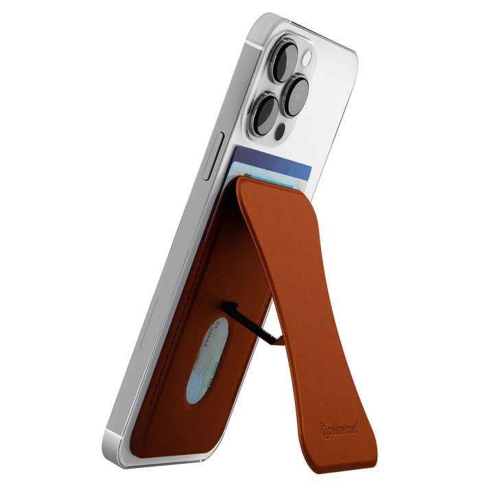 MagSafe Kompatibel Plånbok med Kickstand - Brun för wholesale av cellhelmet