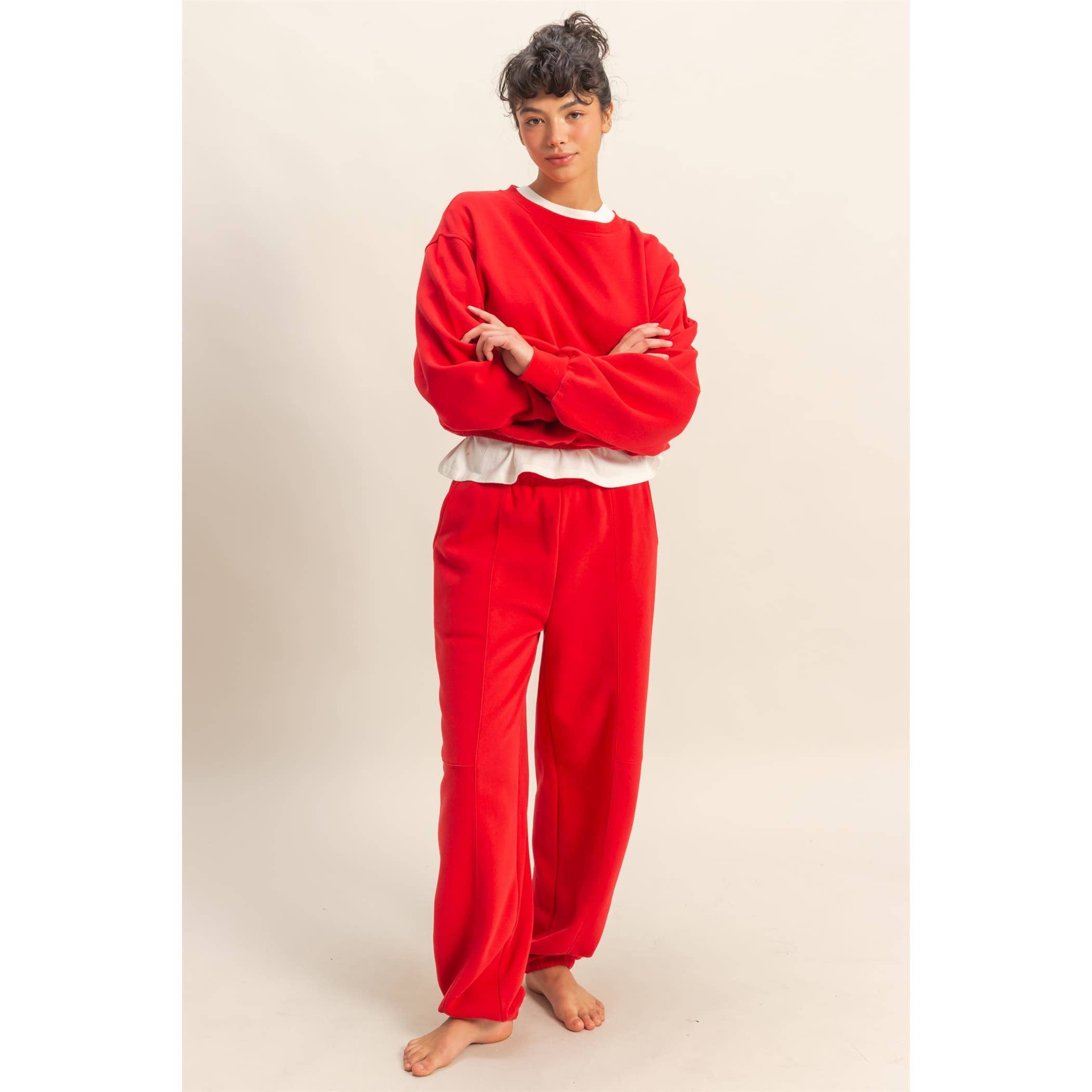 HYFVE - Wholesale Lounge Sweatpants/Joggers - Women's - Seam Detail Jogger Pants13