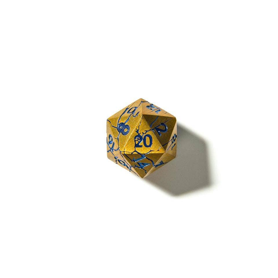 Tabletop Dominion Limited - Wholesale Dice - Hextech | Solid Metal Dice | 7-Polyhedral Set2