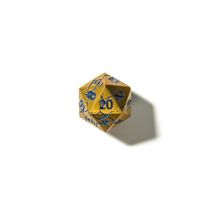 Tabletop Dominion Limited - Wholesale Dice - Hextech | Solid Metal Dice | 7-Polyhedral Set2