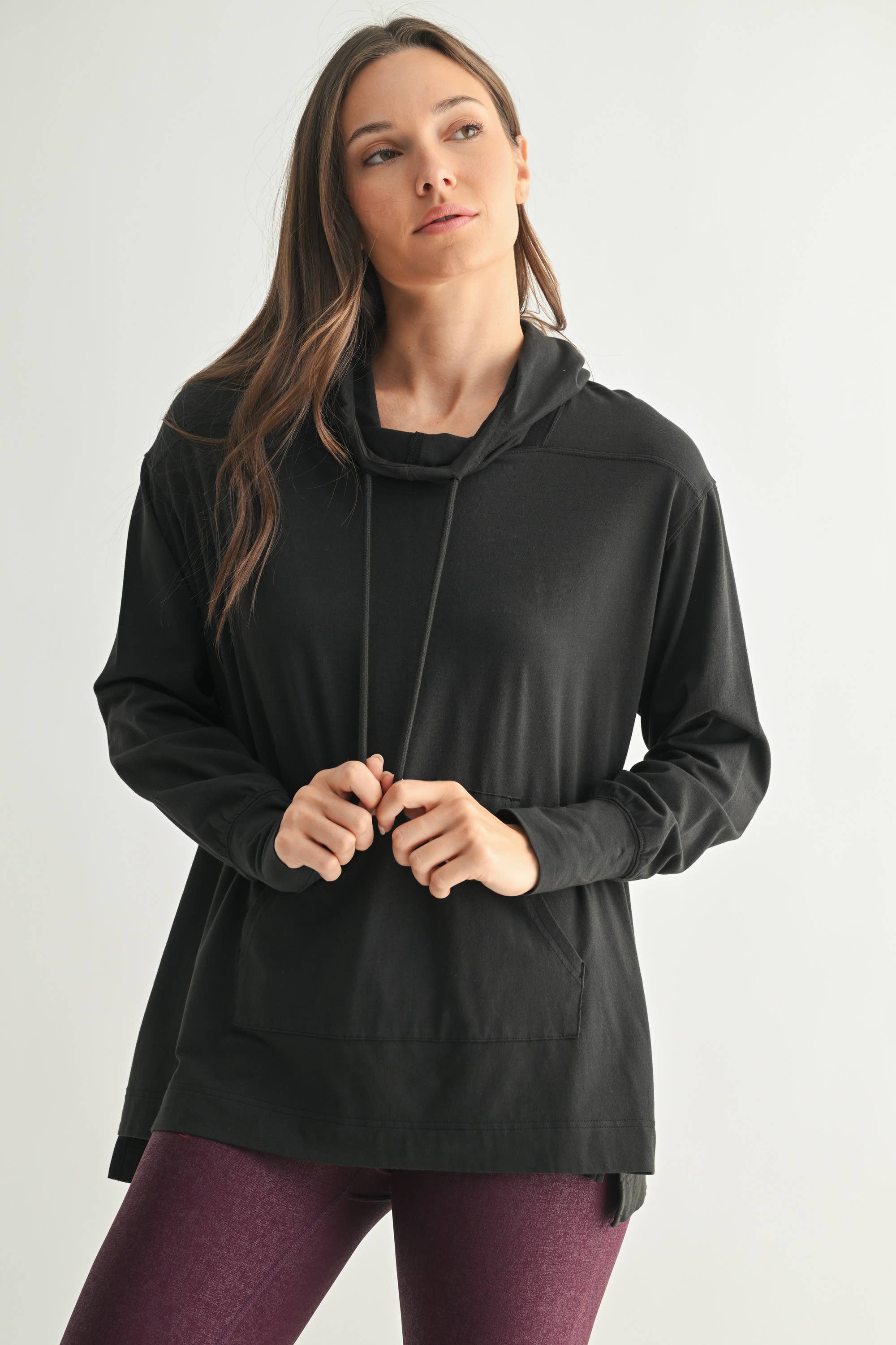 Mono B - Wholesale Hoodie - Women's - Fieldstone Pima Cotton Hoodie8