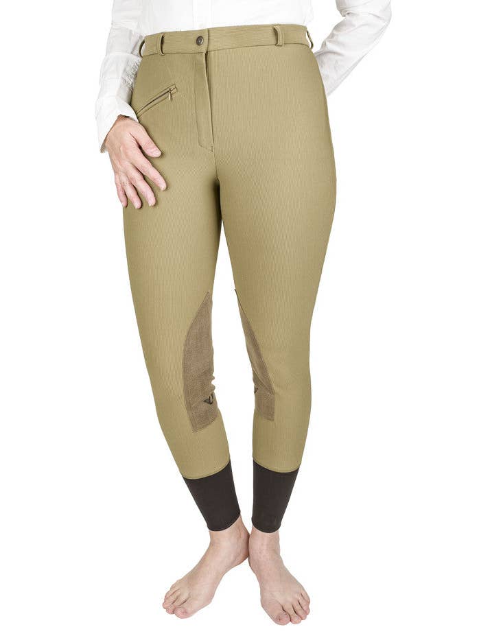 JPC Equestrian - Wholesale Pants – Women's - TuffRider Ladies Ribb Knee Patch Breeches24