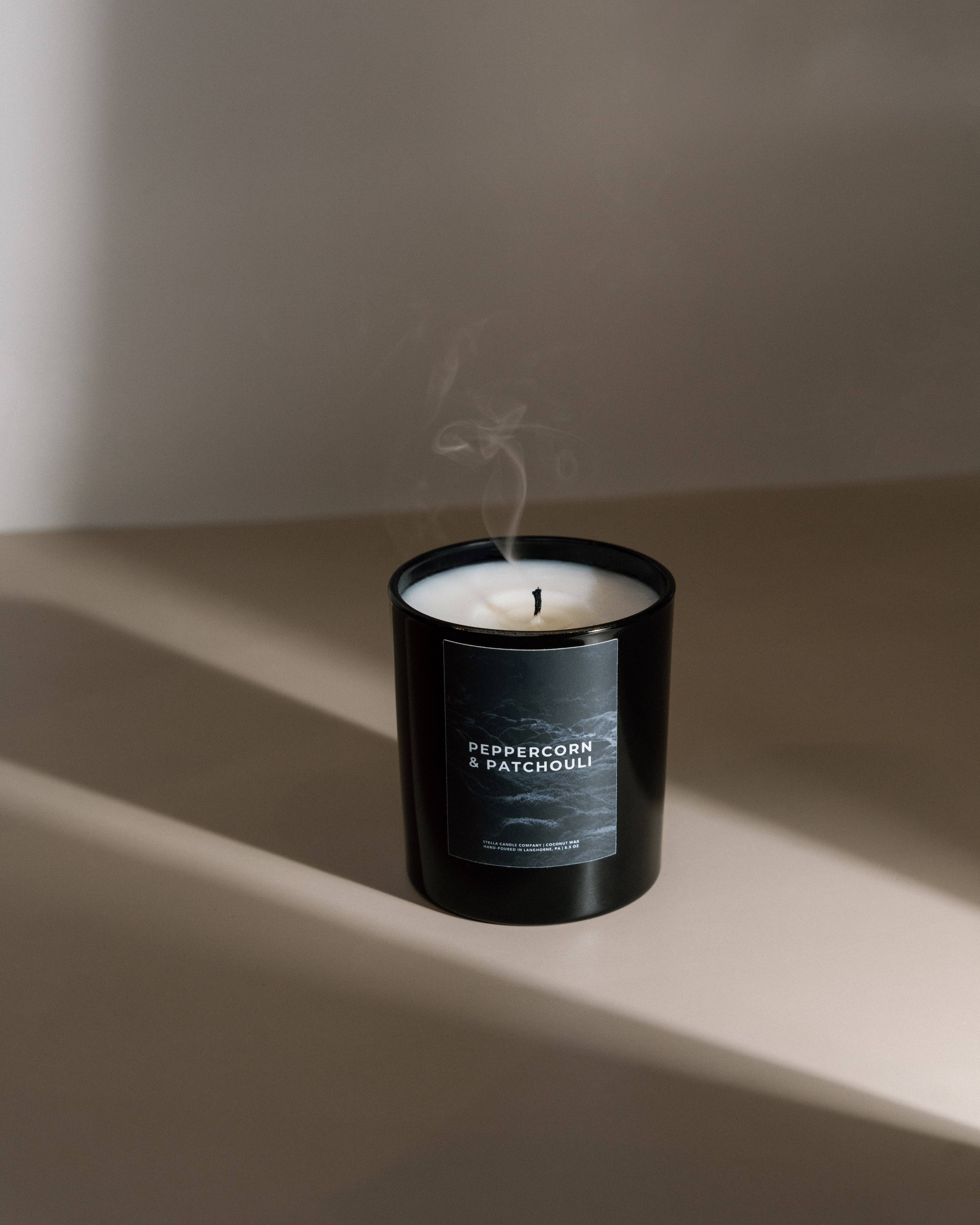 Stella Candle Company – wholesale Jar/filled candle – Peppercorn & Patchouli1