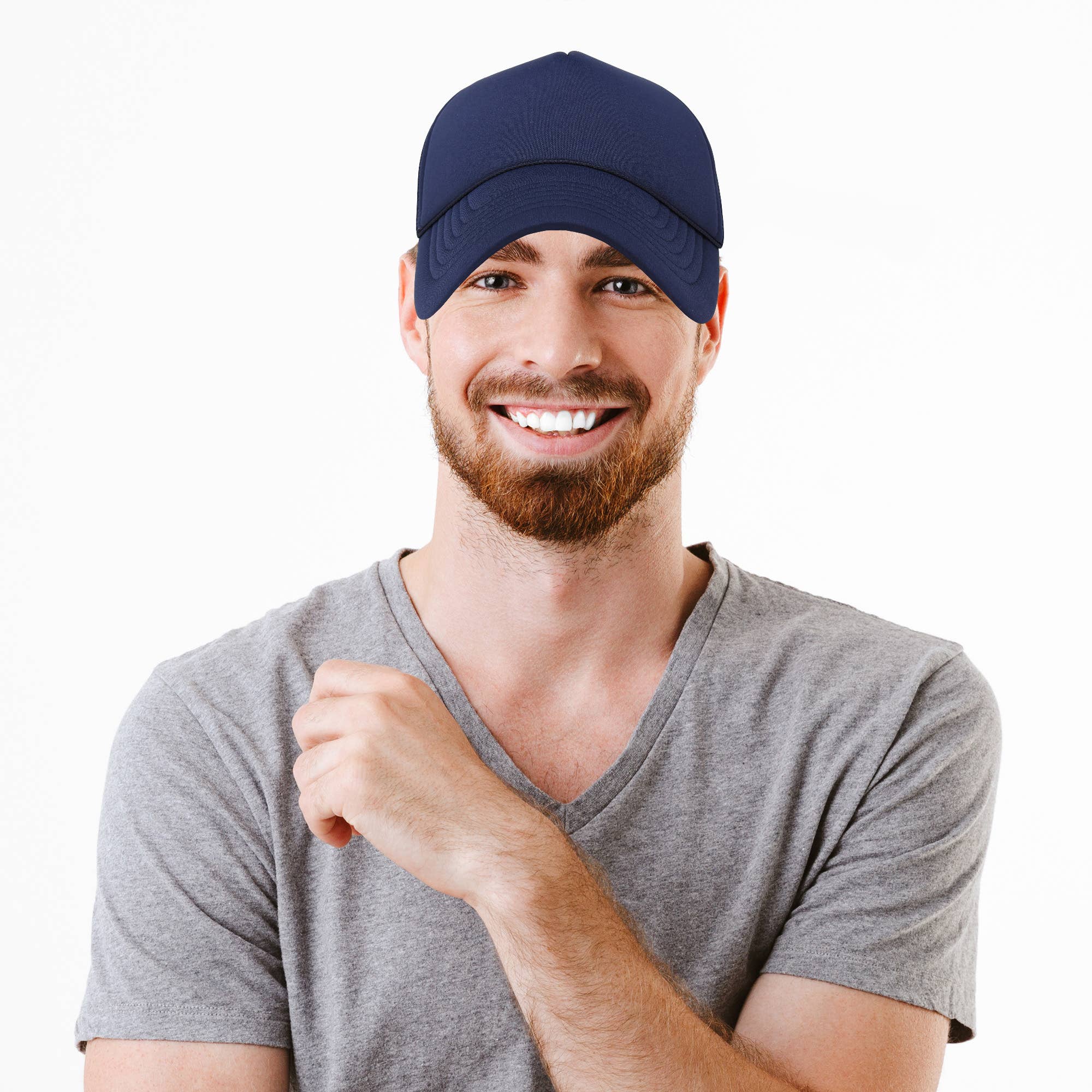 Dalix - Wholesale Trucker Hat - Unisex - DALIX Plain Blank Trucker Hat Mesh Cap38