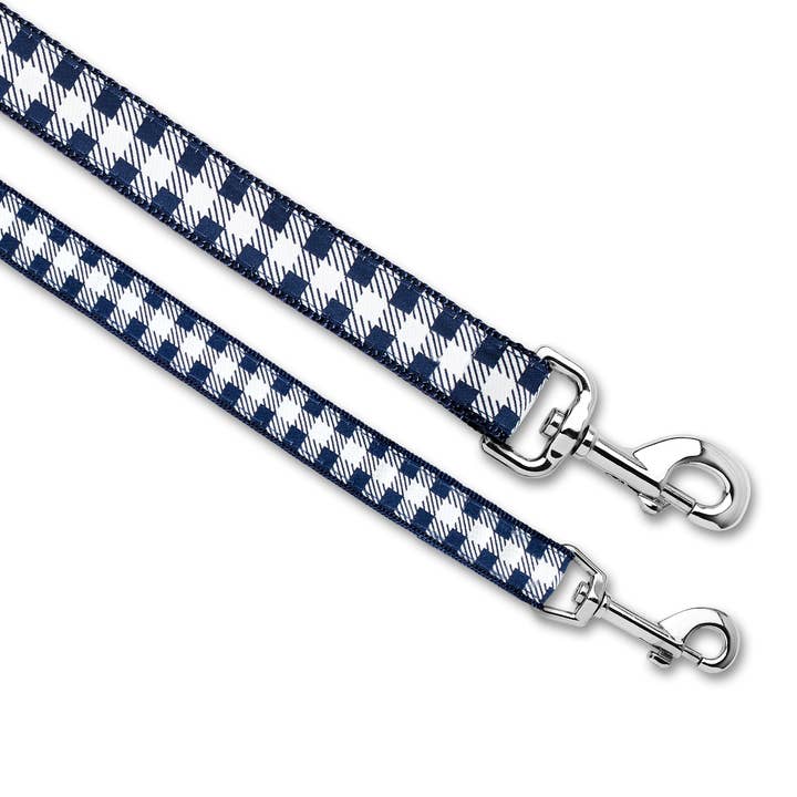 Dog & Me - Wholesale Pet Leash - Dog - Picnic Plaid (Navy) - Dog Leash