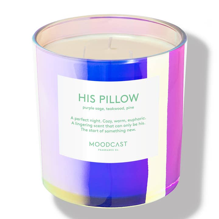 Vela de cera de coco de 3 mechas - Vibes - Su almohada - Tarro de 24 oz para venta al por mayor de Moodcast Fragrance Co.