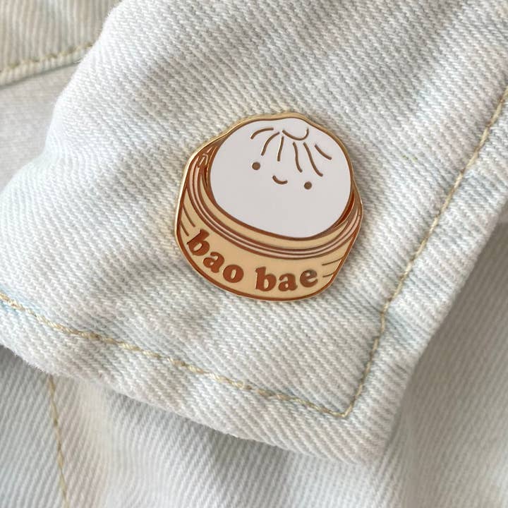 ILOOTPAPERIE - Wholesale Lapel Pin/Button - NEW! Bao Bae Treasure Hard Enamel / Lapel Pin1