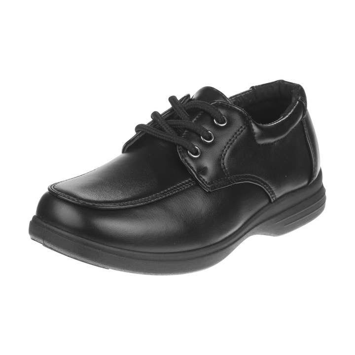 Josmo Black Lace Up School Shoes Boys Sizes 11-3 for wholesale by Josmo Shoes Inc