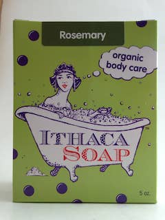 Rosemary Bar Soap - Ithaca Soap for wholesale by Ithaca Soap and LiXTiK Beeswax Lip Balm