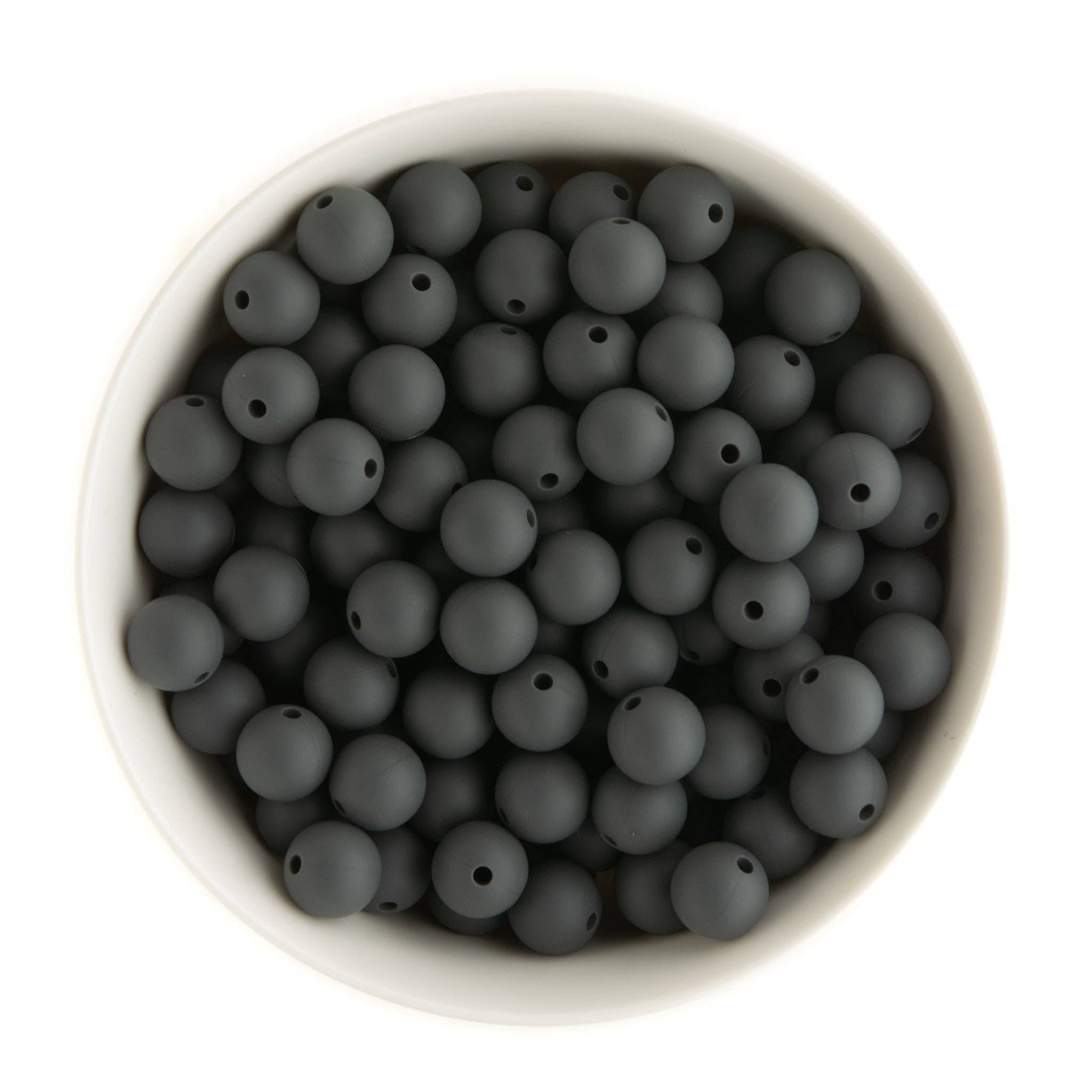Cara & Co Silicone Craft Supply - Wholesale Beads - 12mm Round Silicone Beads12