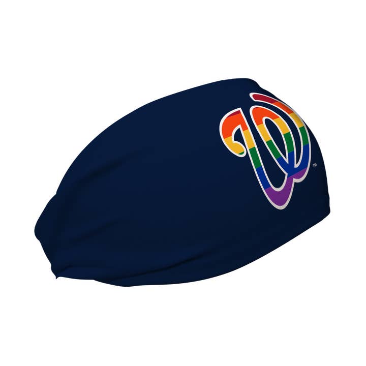 Nationals Cooling Headband: Pride Fill Cap Logo for wholesale by Vertical Athletics