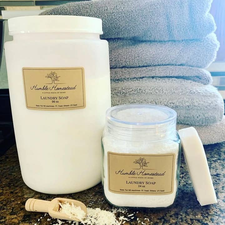 Humble Homestead - Wholesale Laundry Detergent Powder/Pods - All-Natural Laundry Soap