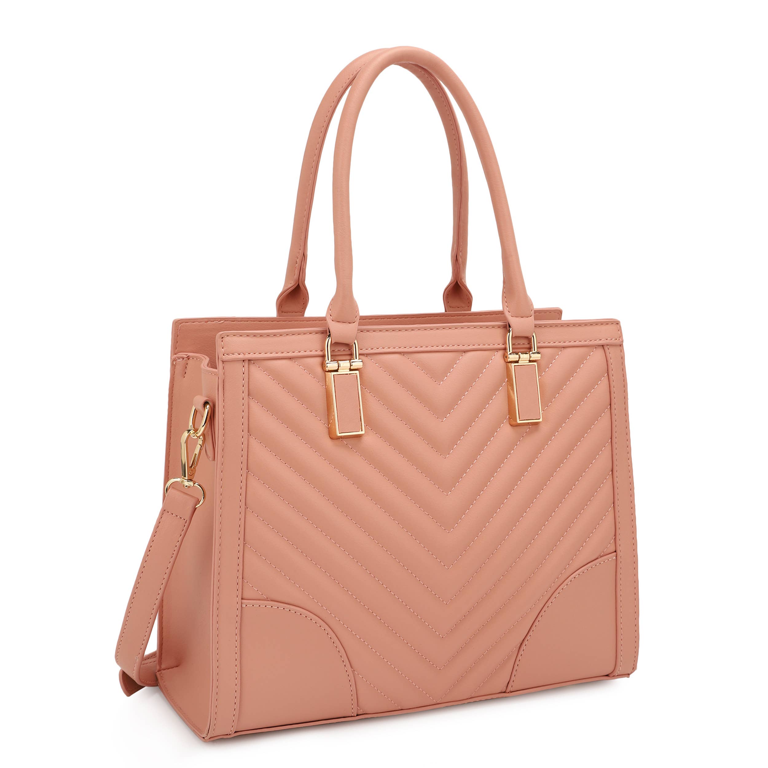 KAYLA+AVA - Wholesale Satchel - Women's - ATHENA CHEVRON SATCHEL14