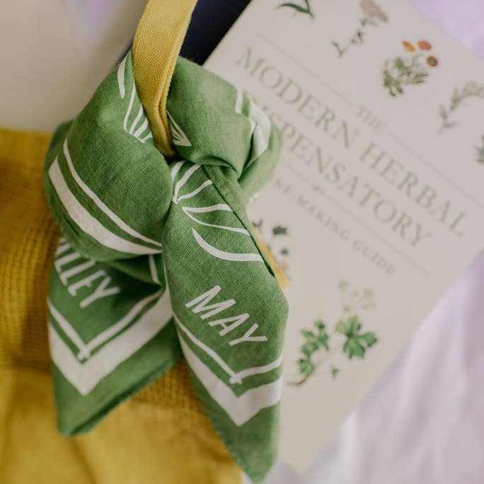 Dyeraid - Vente Bandana – femme - Le muguet Bandana4