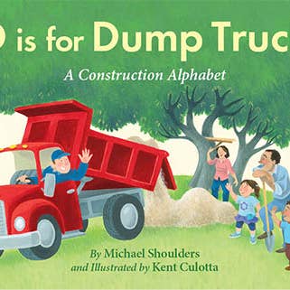 D is for Dump Truck Board Book for wholesale by Sleeping Bear Press