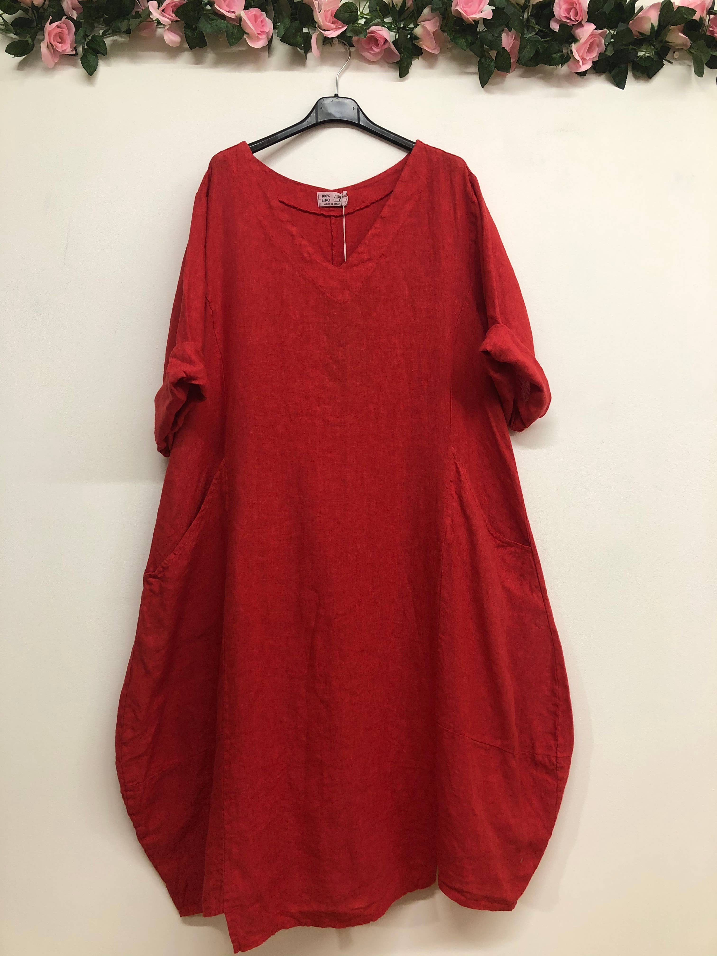 LINEN & COTTON HOUSE – wholesale Dress – Women's – 277 DRESS IN LINEN SPRING SUMMER CLOTHING25
