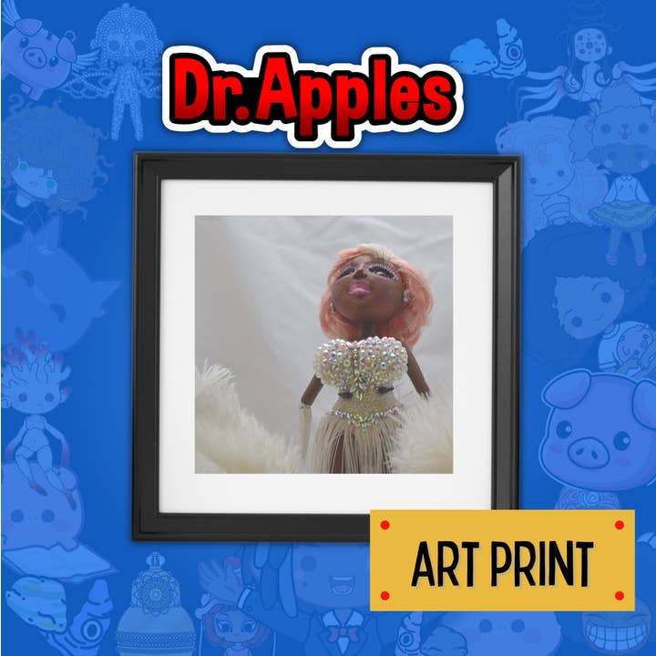 Dr. Apples, LLC - Wholesale Art Print - Art Print- Vladonna- Ooak Art Doll