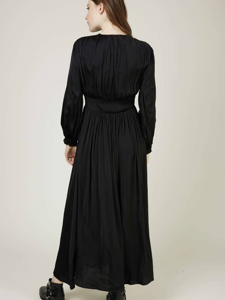 Andy & Lucy - Wholesale Dress - Women's - ATHENA - Long satin dress19