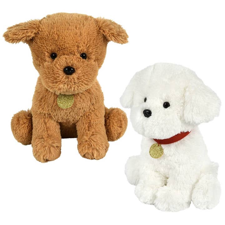 La Luna Bella - Toys - Wholesale Stuffed/Plush Toy - Kids & Baby - 12.5" Teacup Maltese / Morkie Plush Toy - LLB Toys