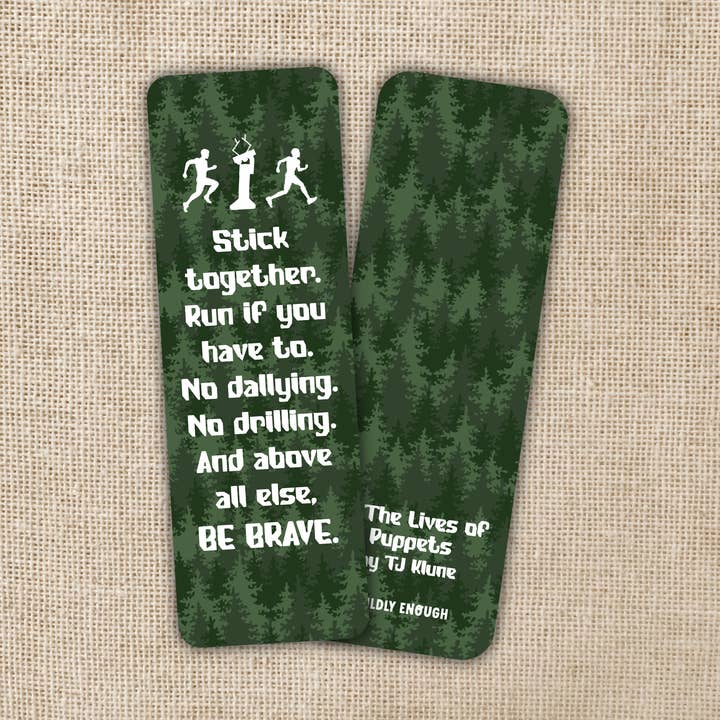 Remember The Rules Bookmark | In The Lives of Puppets for wholesale by Kingdom of Threads