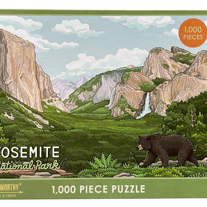 Yosemite National Park Puzzle for wholesale by Noteworthy Paper & Press