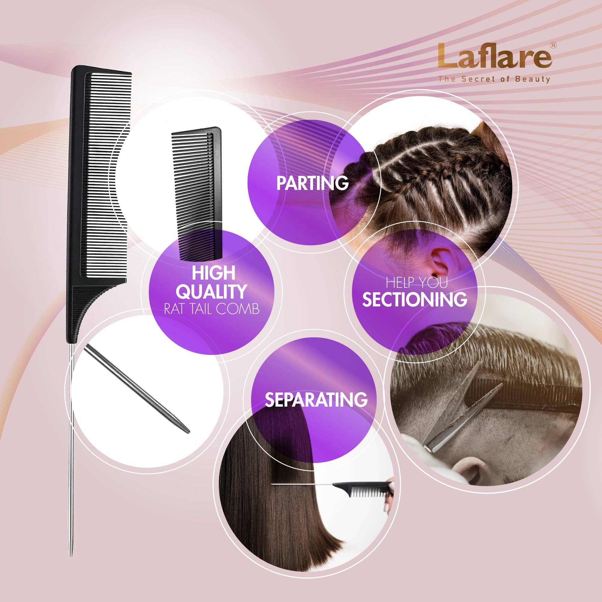 Laflare - Wholesale Hair Accessories Set - Women's - Braiding Rack 60 Combo7
