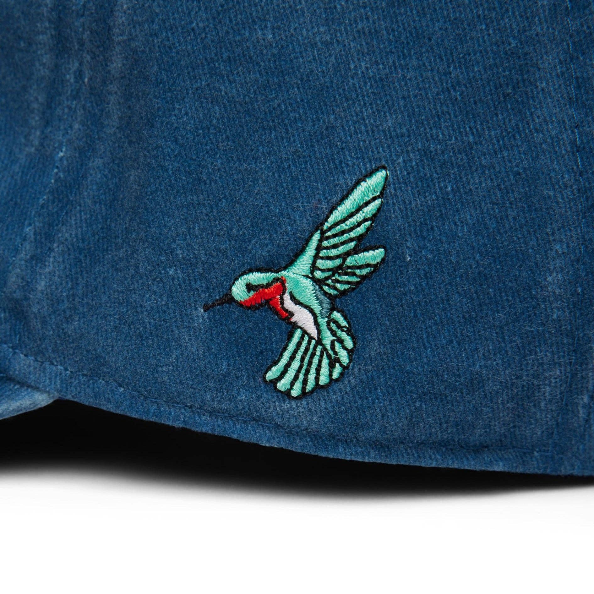 Urban Native Era – wholesale Baseball cap – Unisex – 'YOU ARE ON NATIVE LAND' DAD CAP - BLUE3