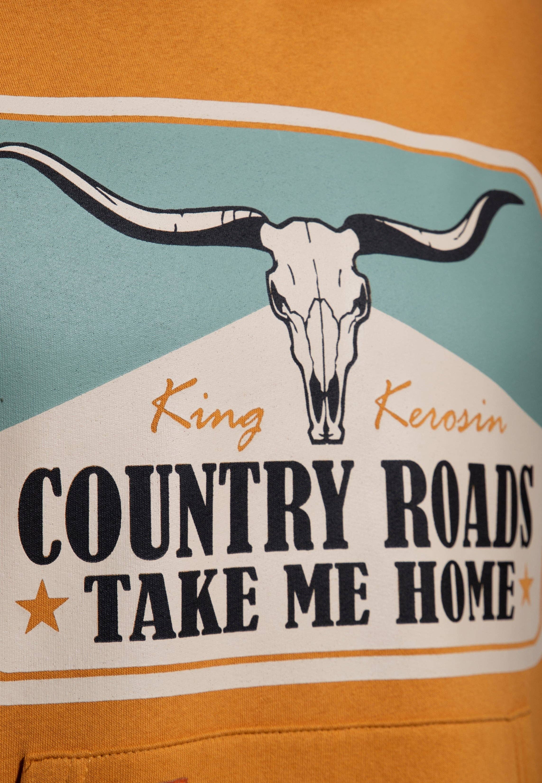 KING KEROSIN – Hoodie - Homem por atacado – Hoodie «Country Roads»4