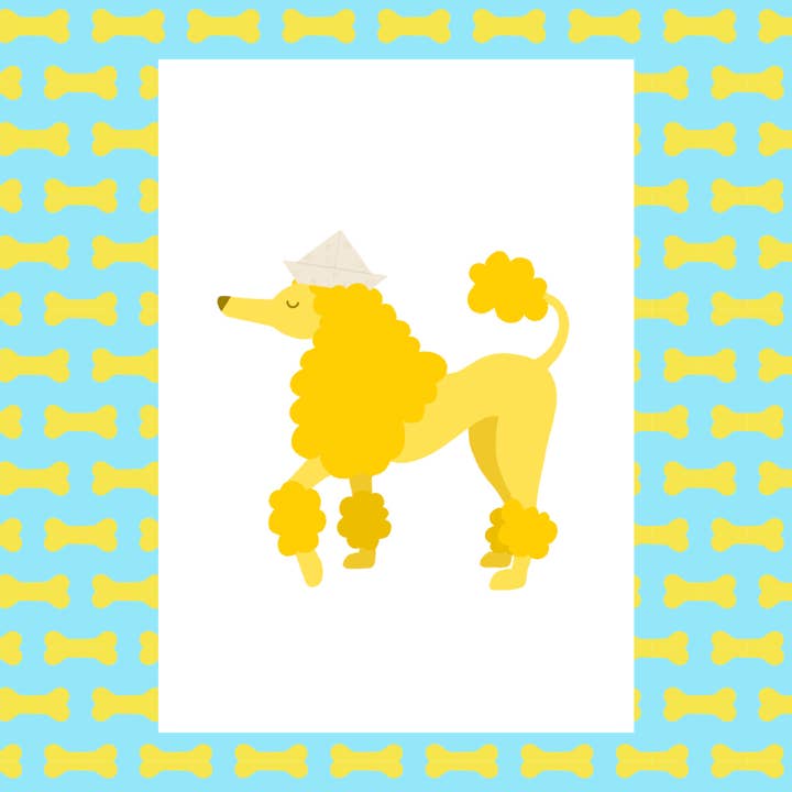 PUP vissershoed karta för wholesale av pup store "no giftshop for pussies"