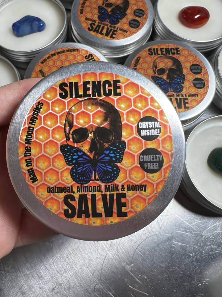 Silence Salve for wholesale by Man on the Moon Mystics