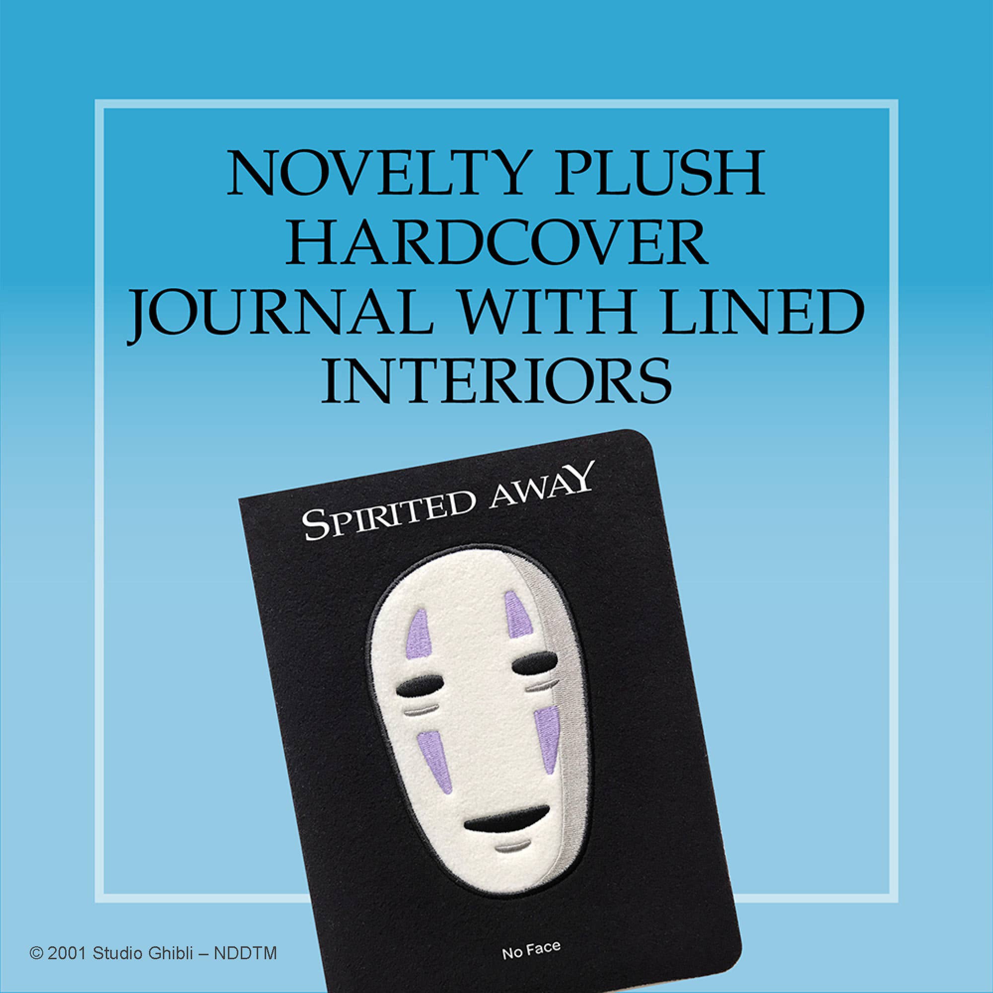 Chronicle Books - Wholesale Journal/Diary - Spirited Away: No Face Plush Journal1