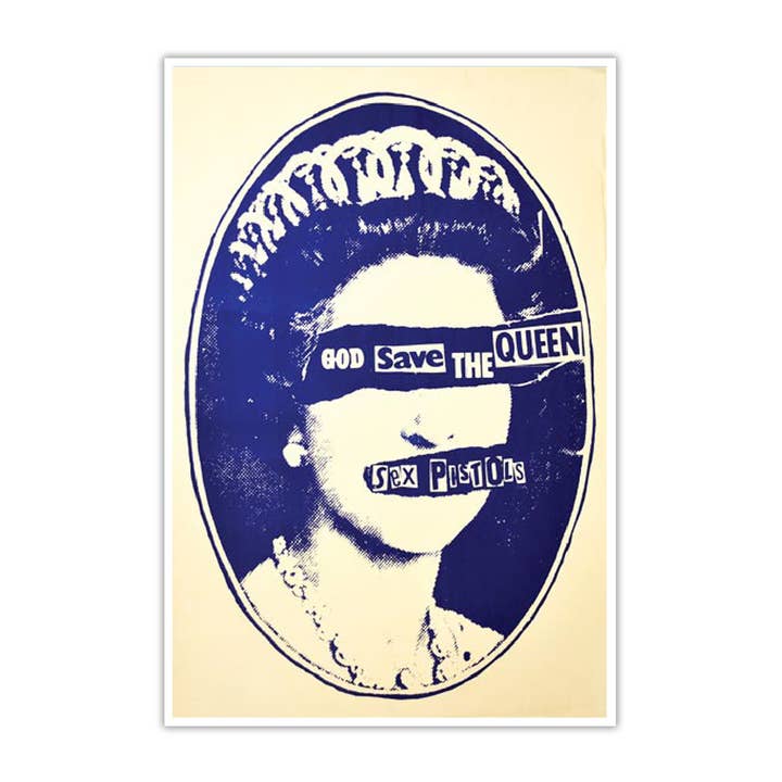 Black Market Art - Wholesale Art Print - Save the Queen - Concert Poster Art Print