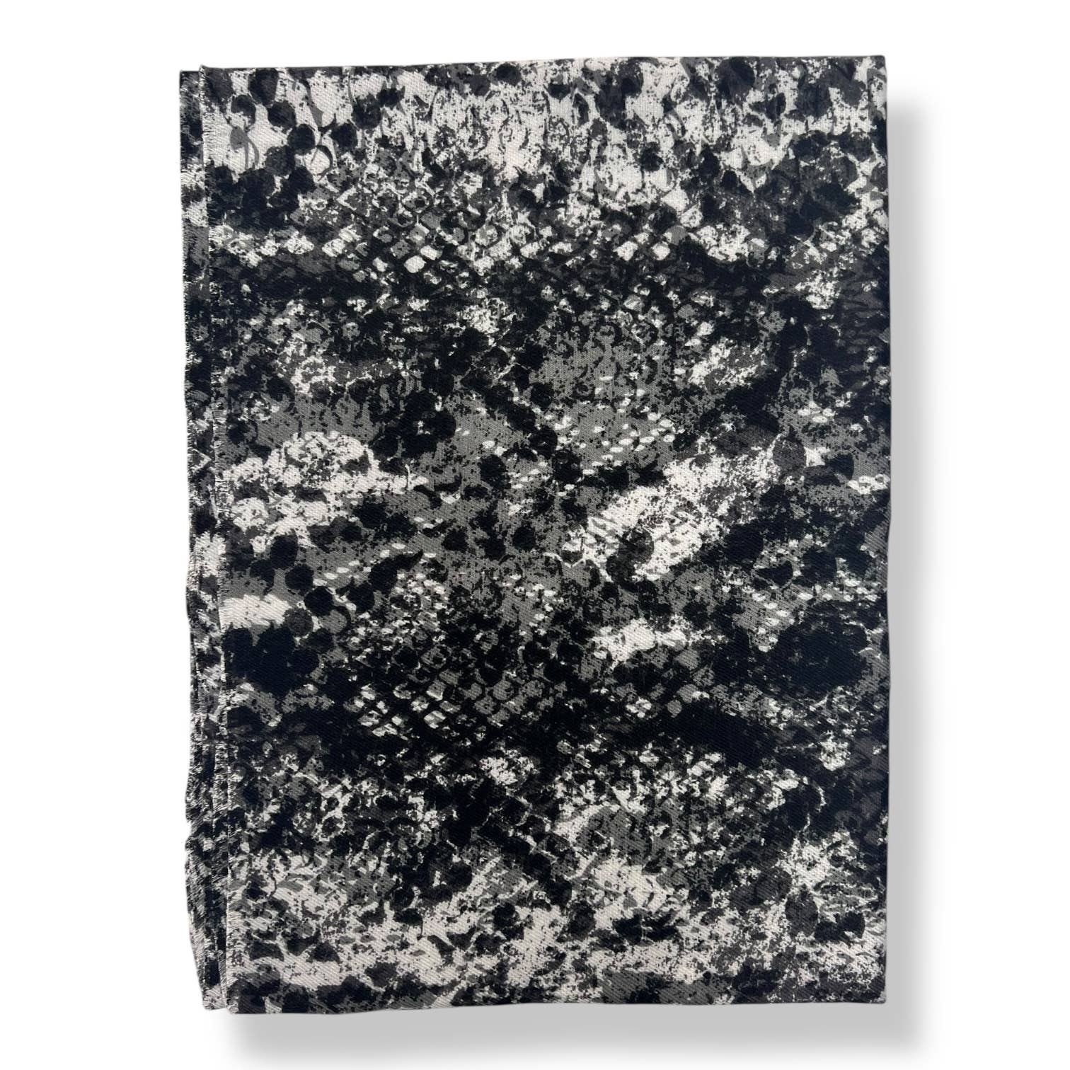 London Scarves – Großhandel Schal – Damen – Abstrakter Schlangenmuster-Schal Mittel Leichtgewicht5