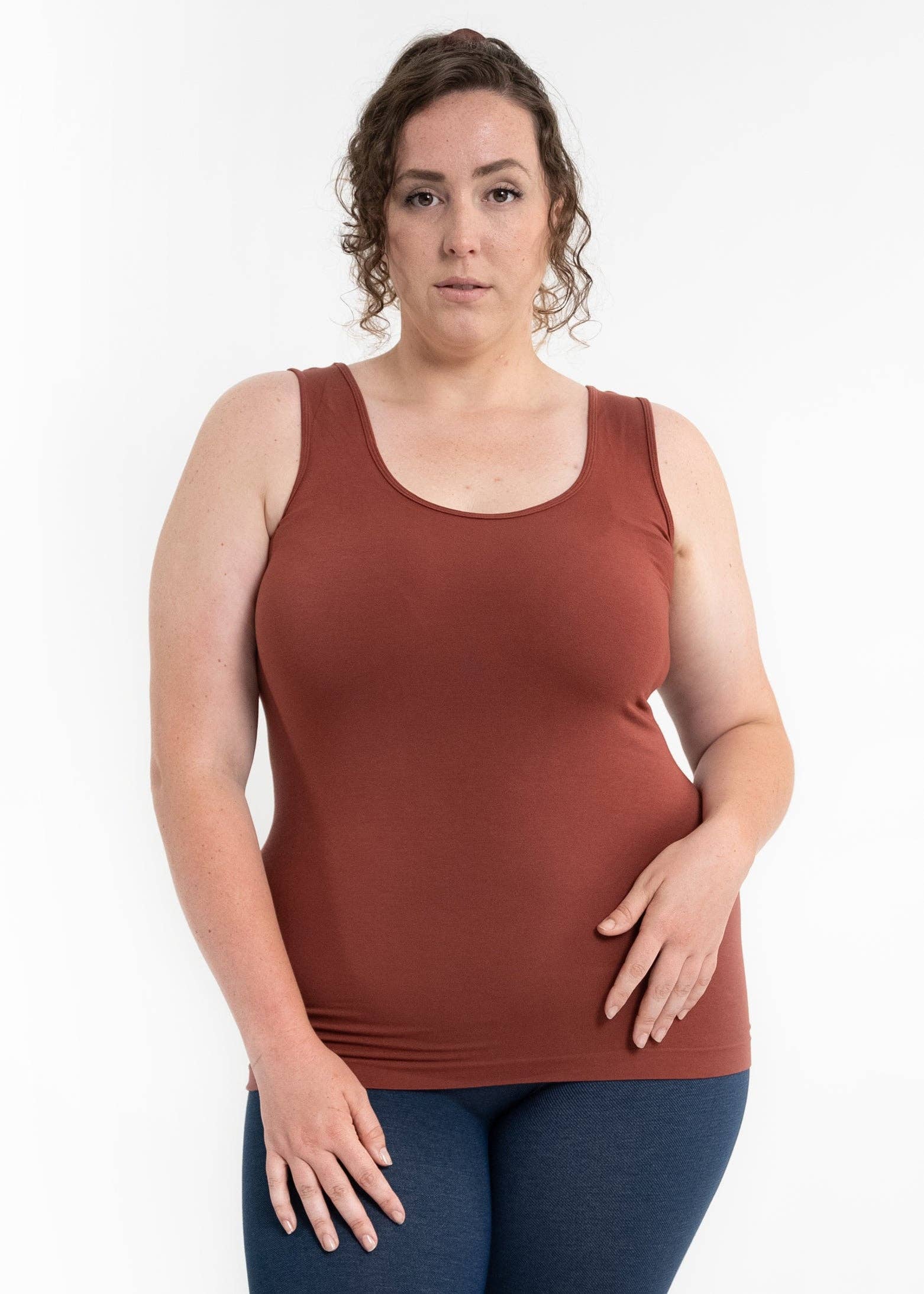 ELIETIAN - Wholesale Tank Top - Women's - Reversible Tank - Curvy Fit68