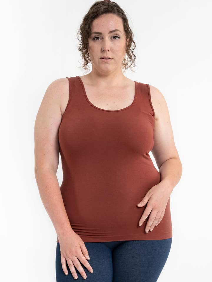 ELIETIAN - Wholesale Tank Top - Women's - Reversible Tank - Curvy Fit68