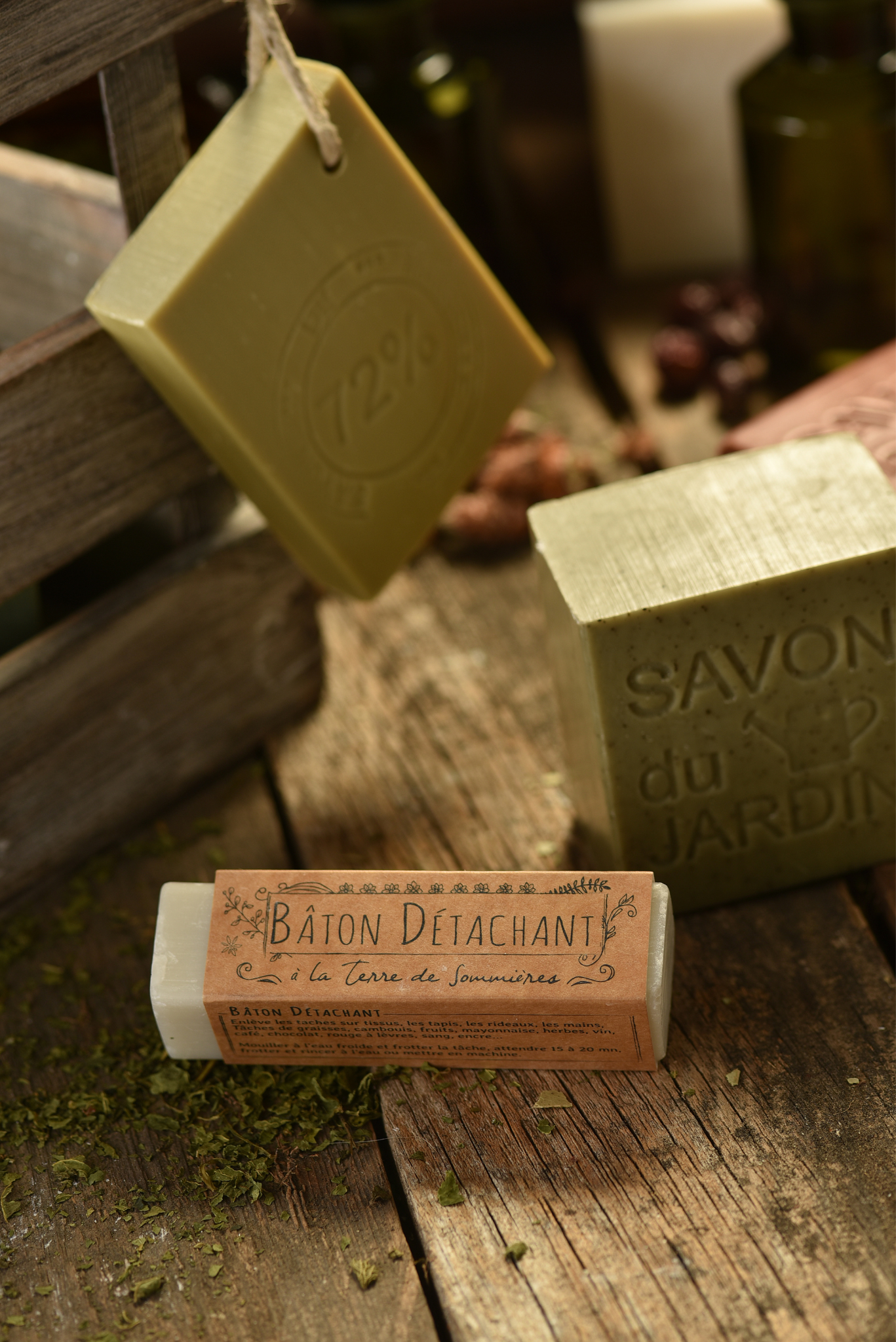 MAITRE SAVONITTO - Vente Pain de savon – homme - BEST SELLER : Bâton Détachant À La Terre De Sommières3