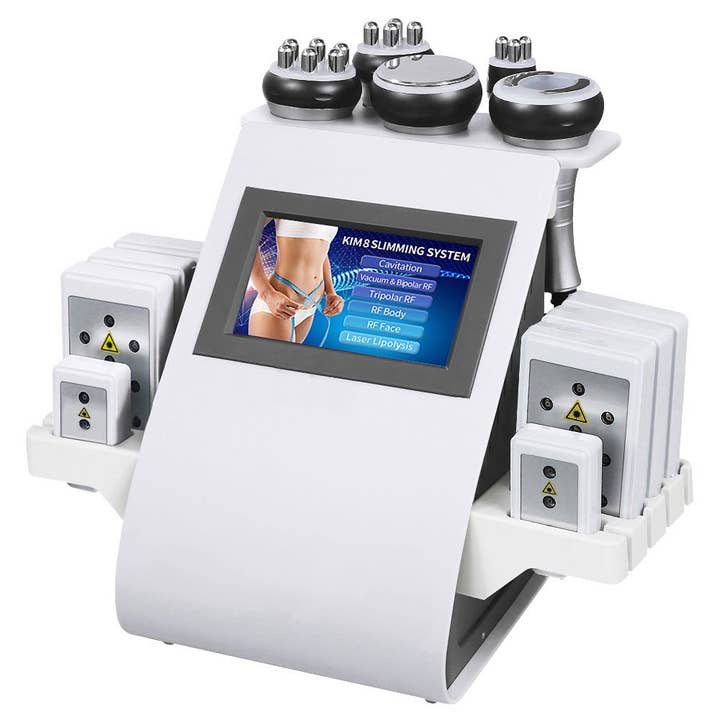 Cavitation Machines - Wholesale Electronic Skincare Device - Kim 8 6-in-1 Cavitation RF Lipo Laser Wellness System2