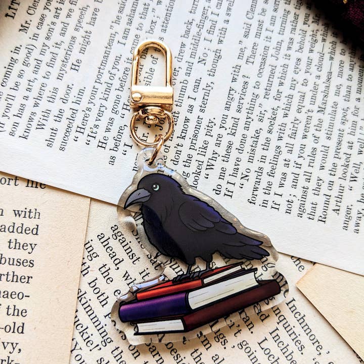 Joyella Design - Venta al por mayor Llavero - Unisex - Llavero acrílico Poe the Raven
