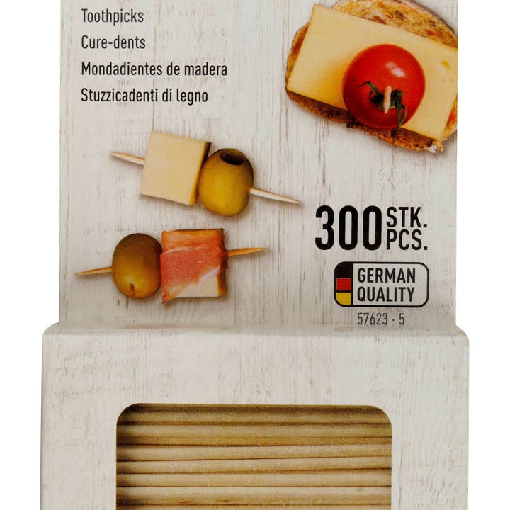 Fackelmann - Wholesale Toothpick - Fackelmann Wood Edition Wooden Toothpicks Pack of 3002