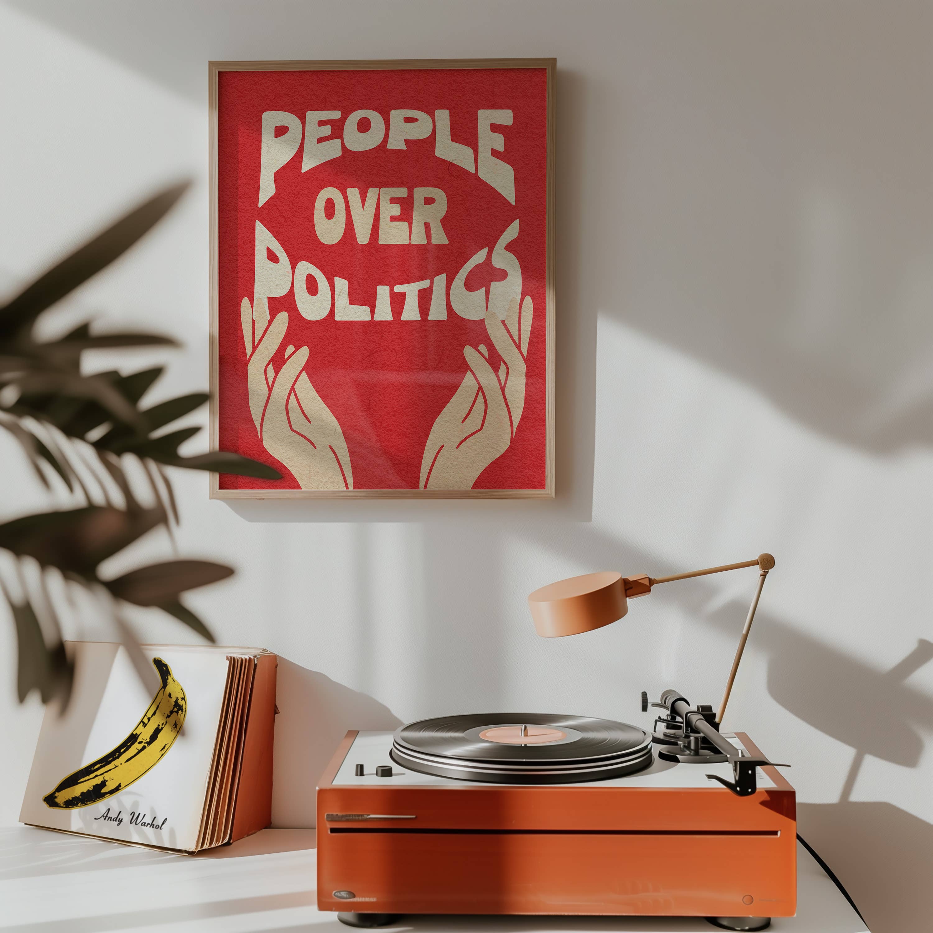 GiGi Thomas Designs - Wholesale Art Print - People Over Politics Print5