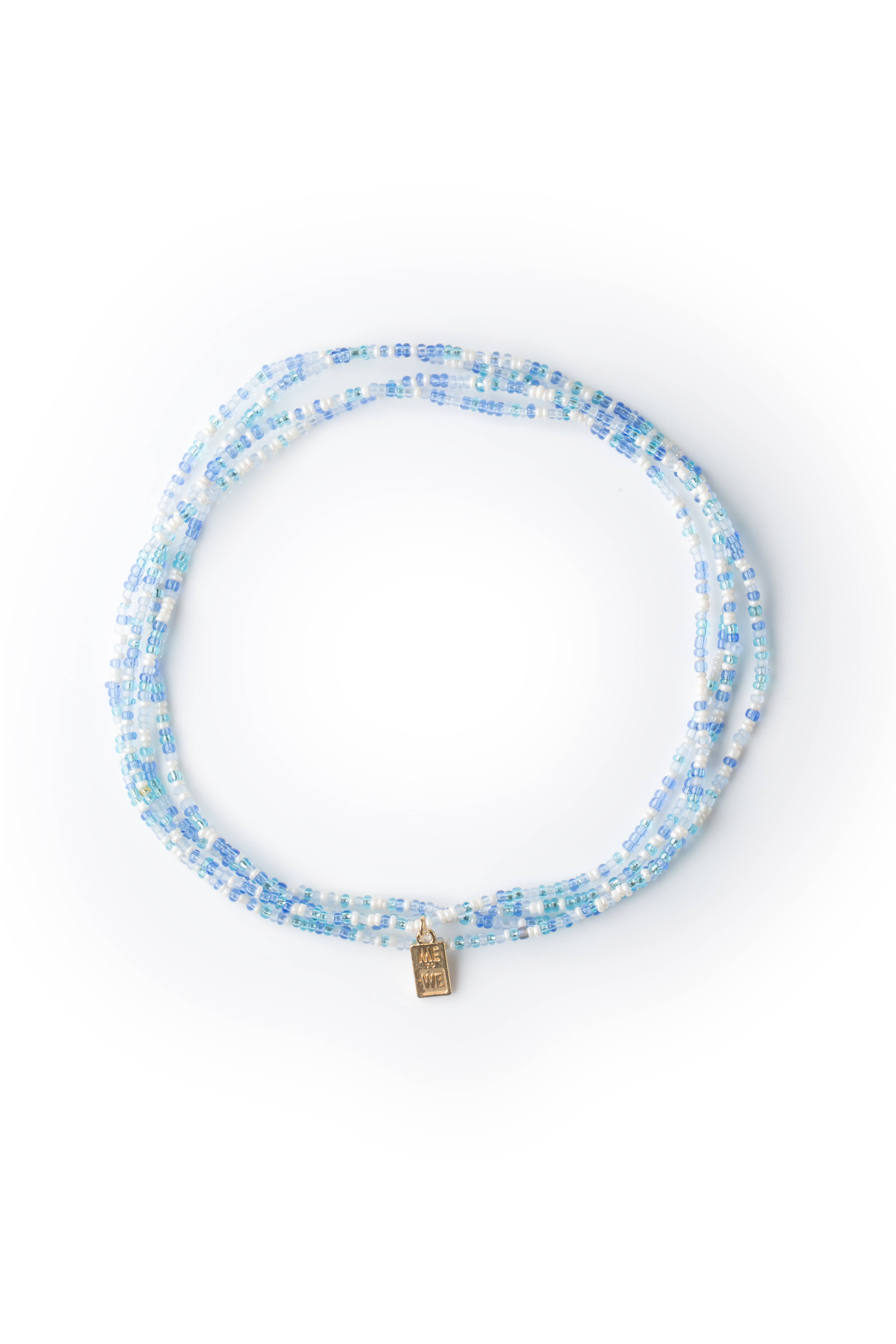 ME to WE - Vente Bracelet de perles - Bracelet Serenity Rafiki - Eau1