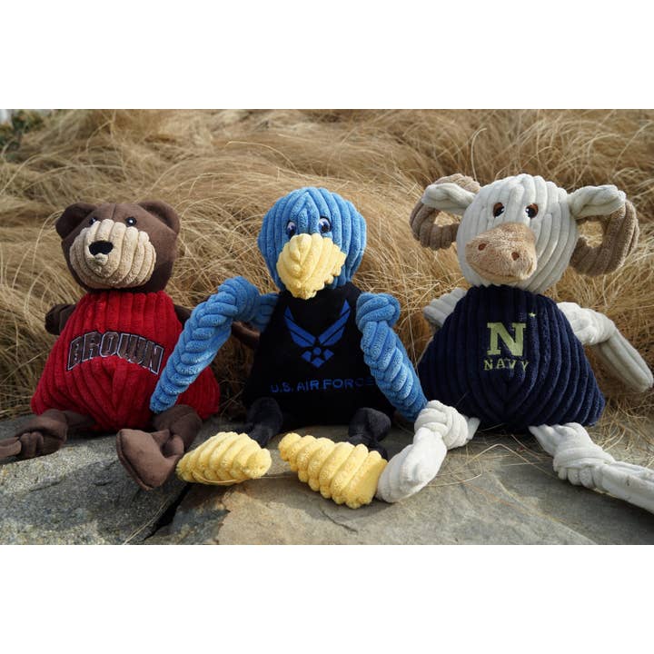 HuggleGroup - Wholesale Pet Plush Toy - Dog - U.S. Naval Academy, Bill the Goat Knottie® Plush Dog Toy3