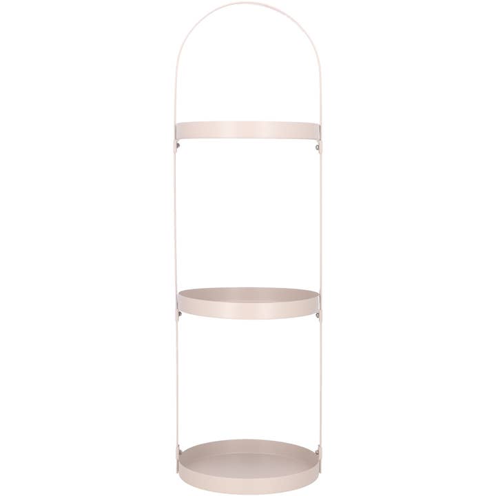 Metall Etagere Erik Rund, 3 nivåer, D23cm, H75cm, #2 för wholesale av Vosteen
