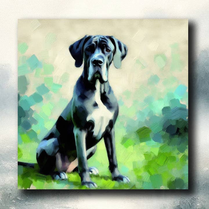 Deense Dog Koelkastmagneet - producten met lage minimale bestelhoeveelheid voor wholesale door frostedgrey