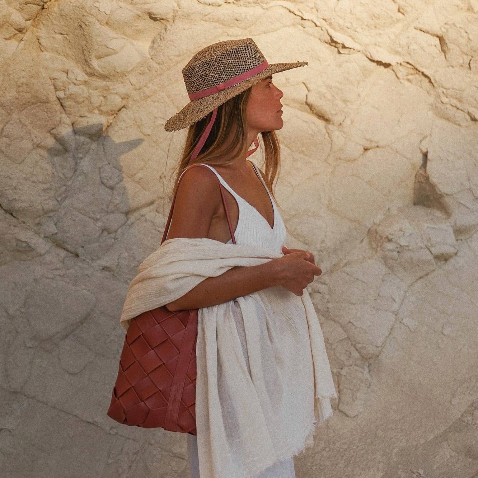 Malababa – Engroshandel Tørklæde - Dame – Sabina foulard i 100 % økologisk bomuld, håndfarvet0