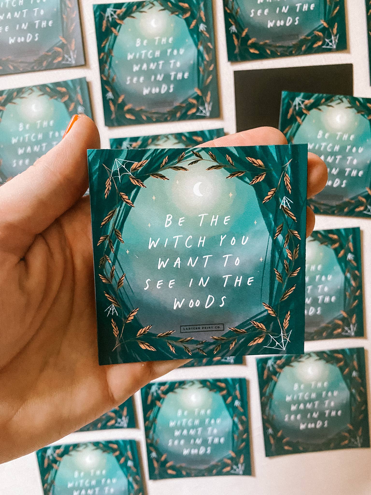 Lantern Print Co. - Wholesale Magnet - MAGNET: Be the Witch - 3"2
